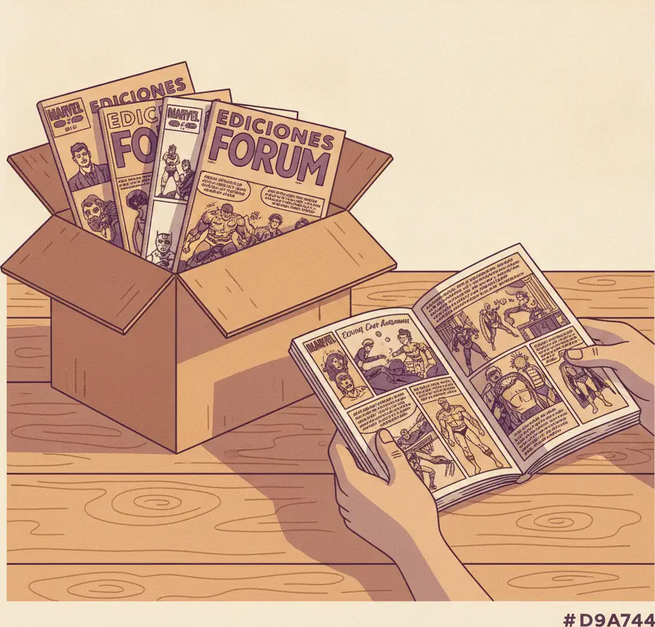 Dónde vender cómics de Ediciones Forum de Marvel de los años 80