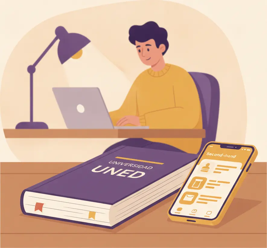 Cómo vender libros de la UNED de segunda mano sin que cambien
