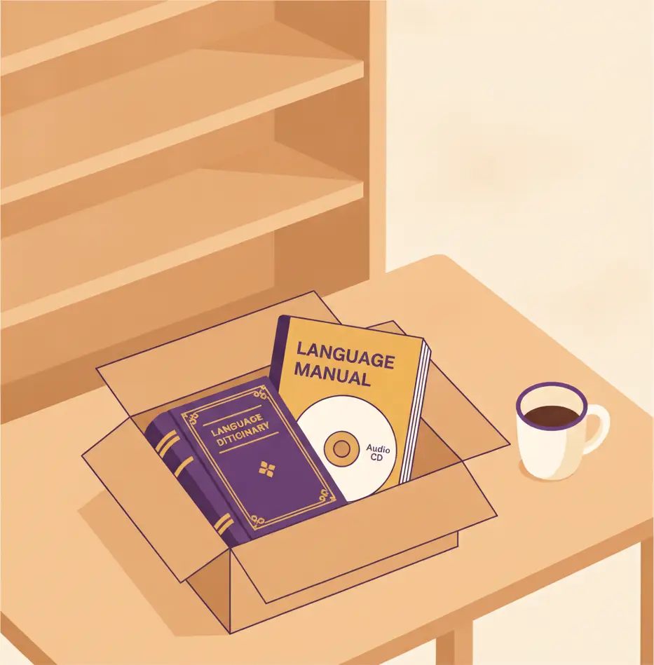 Qué hacer con los manuales de idiomas y diccionarios bilingües universitarios desactualizados