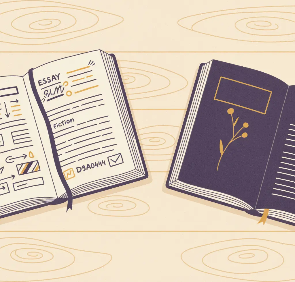Diferencias al anotar ensayo frente a novelas de ficción