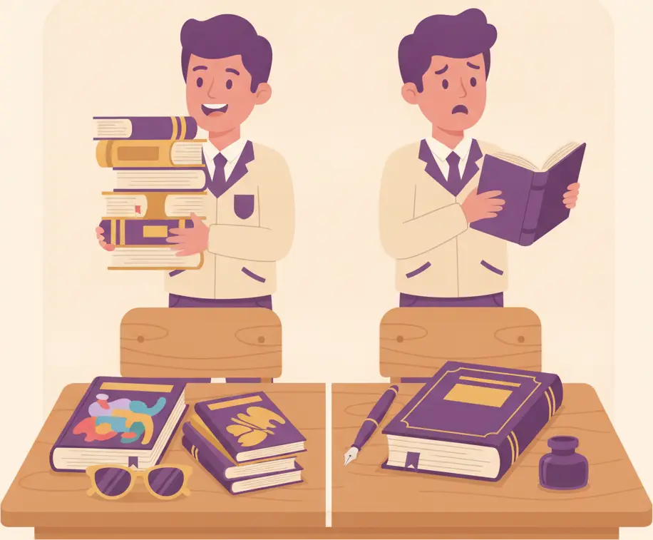 Lecturas escolares obligatorias con distinto criterio docente