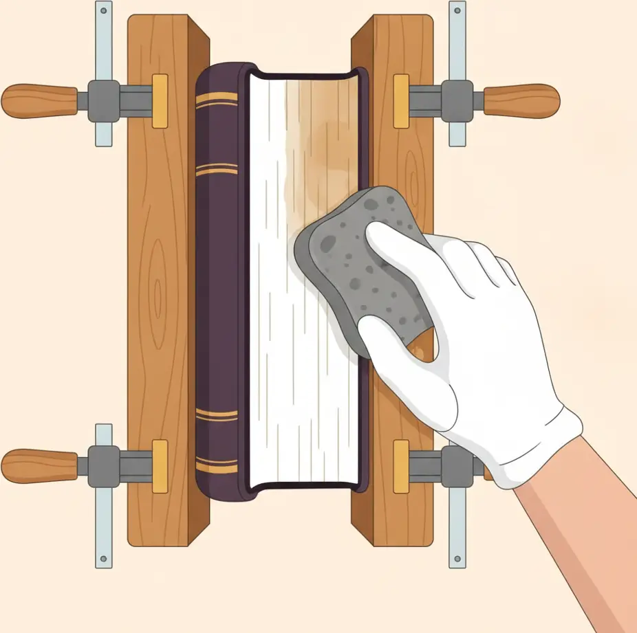 Cómo limpiar manchas de nicotina en cantos de libros antiguos