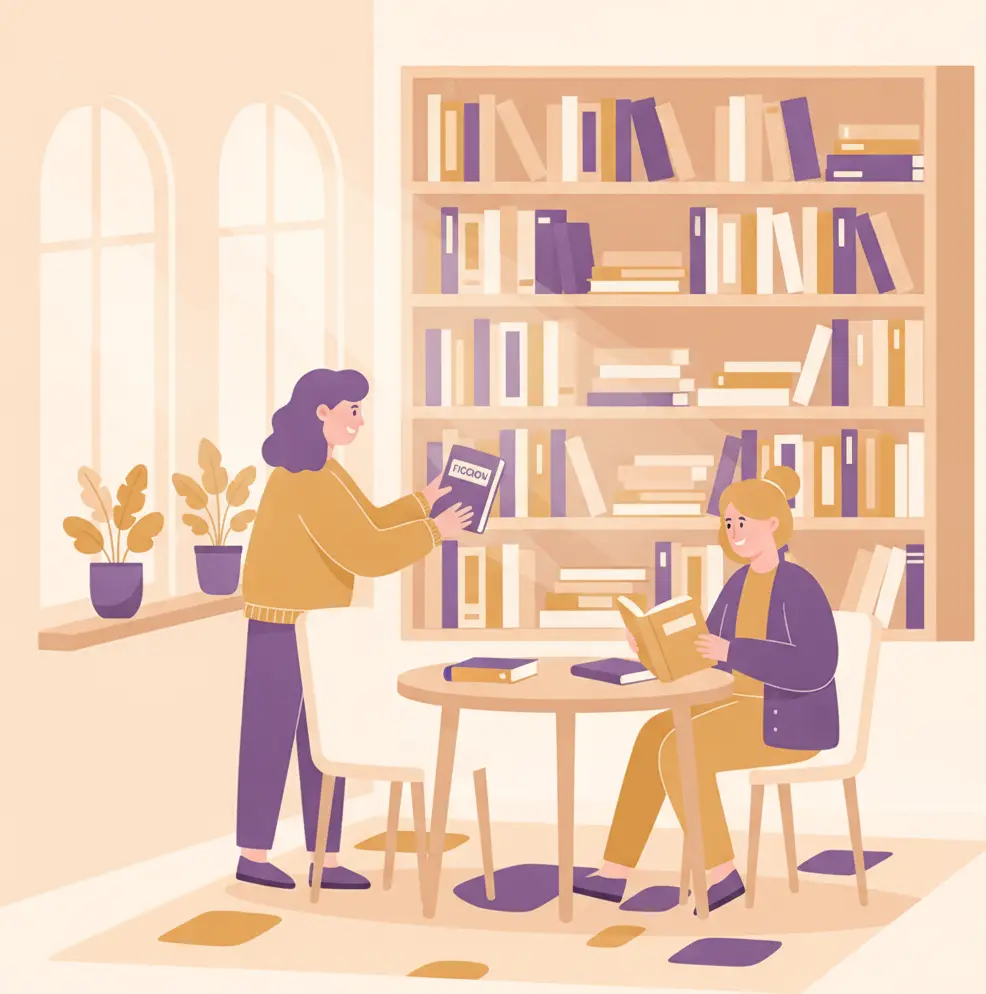 Punto de intercambio permanente de novelas en centros cívicos