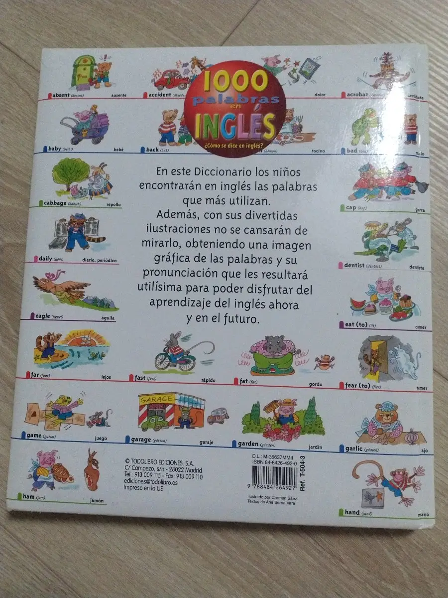 1000 palabras en inglés. ¿Cómo se dice en inglés?