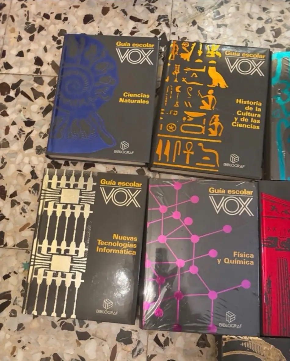 Lote de 12 libros de Guía escolar VOX