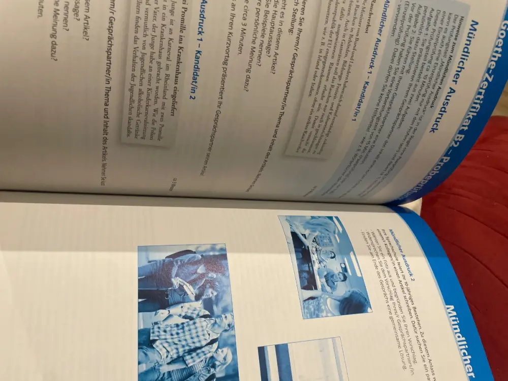 Lote de 2libros: Mittelpunkt B2 Arbeitsbuch - Deutsch als Fremdsprache für Fortgeschrittene, Mit…