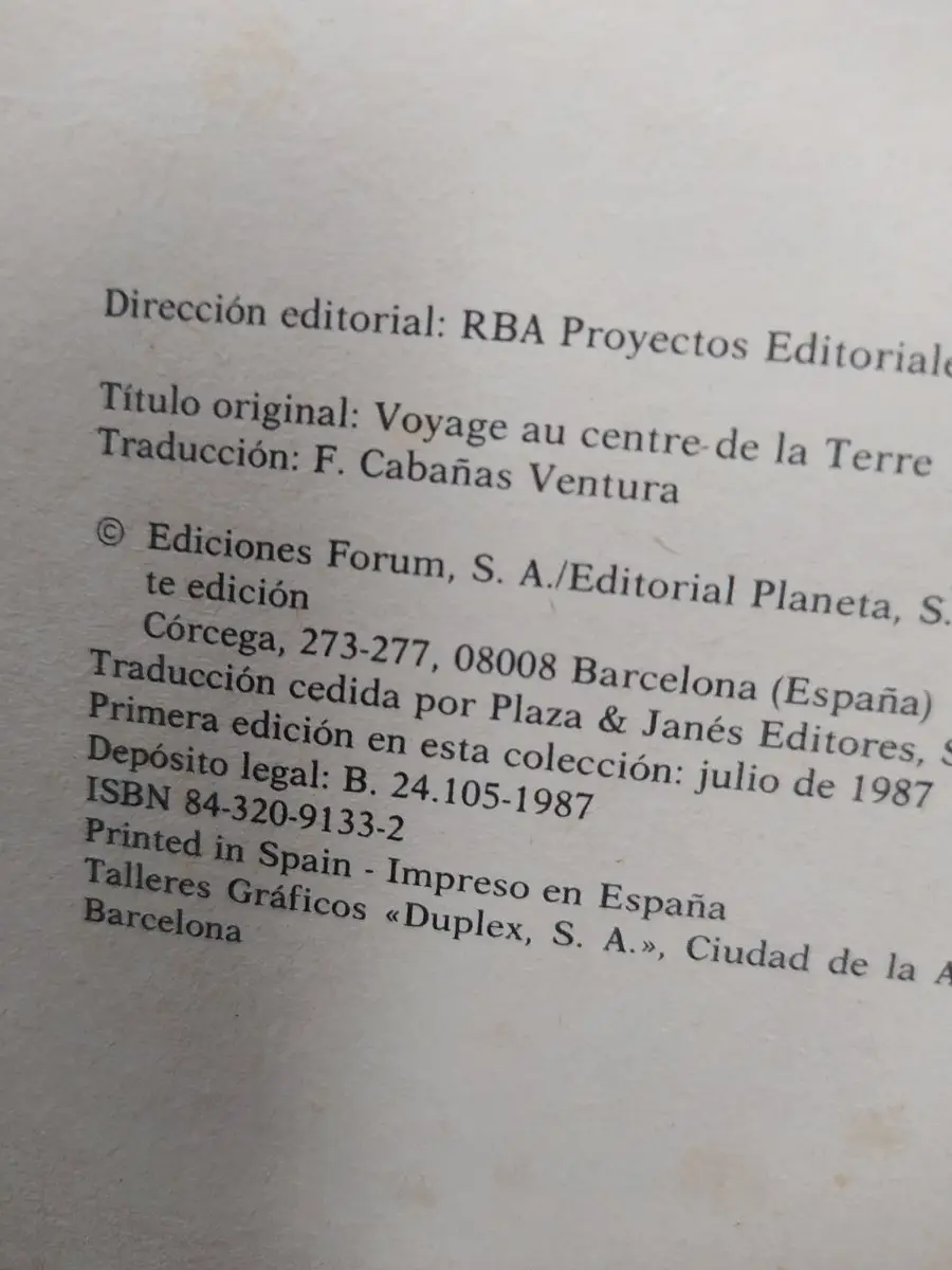 Viaje al centro de la tierra