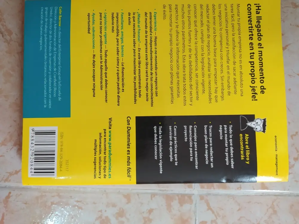 Emprender un negocio para dummies