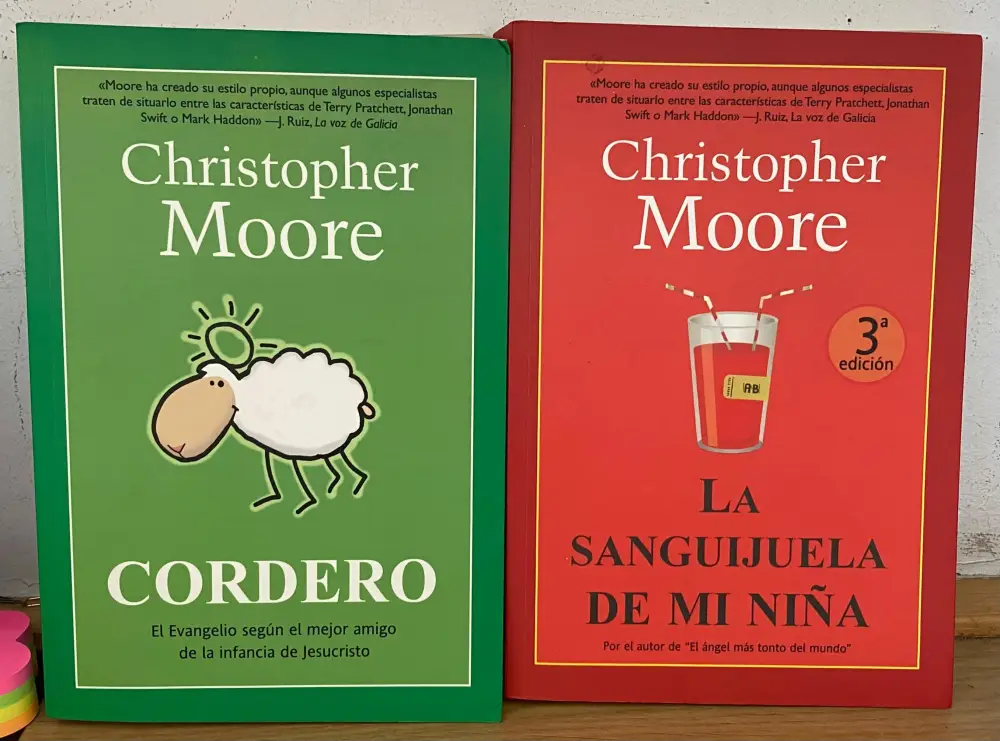 Pack 2 libros de Christopher Moore