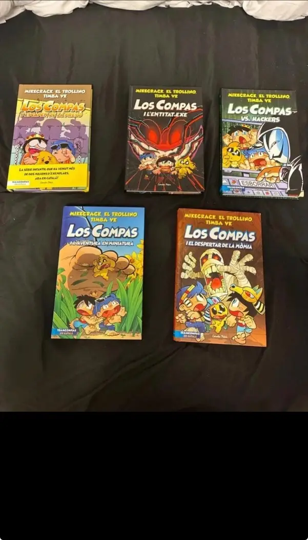 Lote de 9 libros de Compas