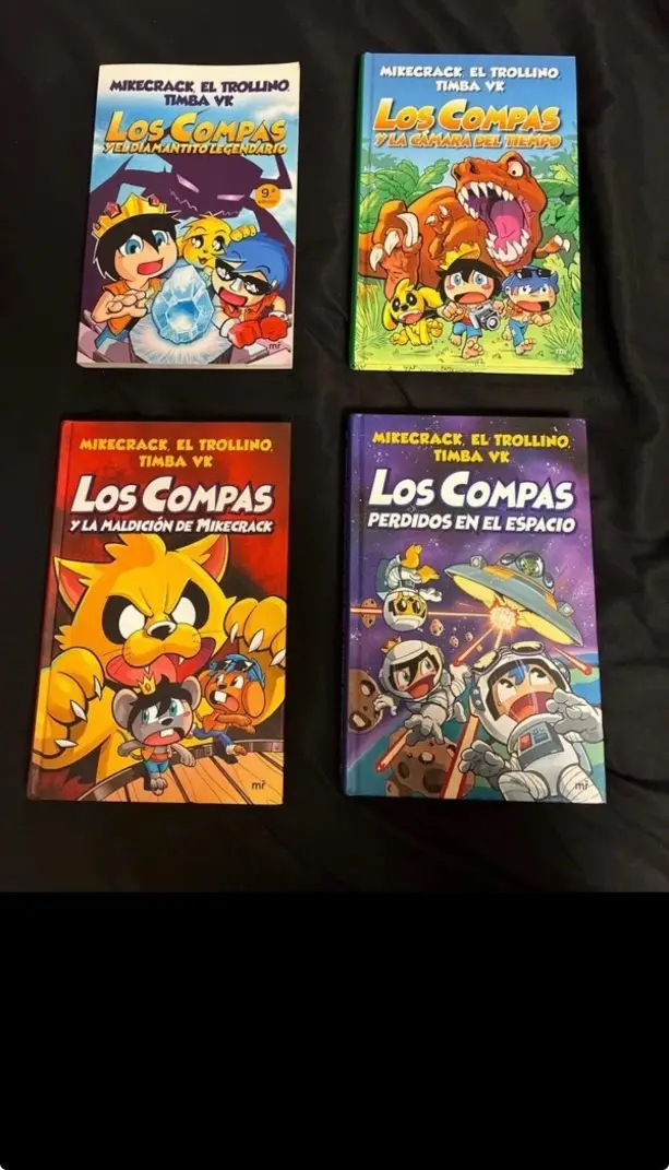 Lote de 9 libros de Compas