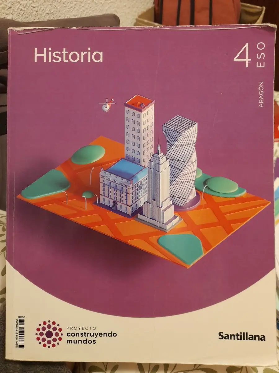 Libro de historia de 4to de la ESO