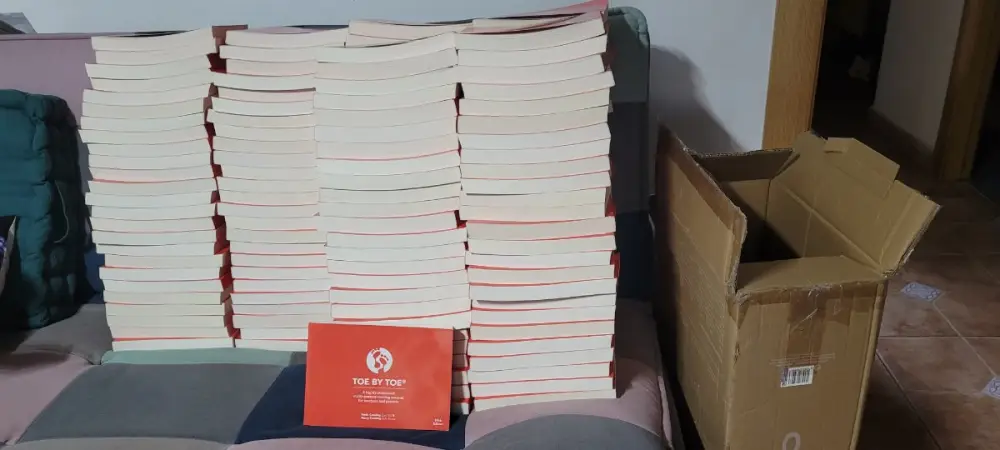 Lote de 150 libros Toe by Toe