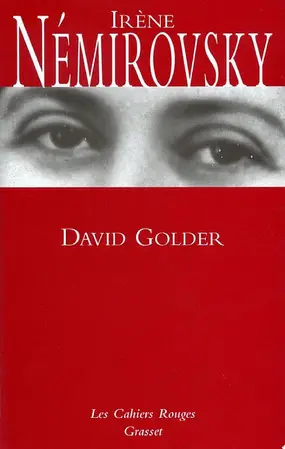 Portada de David Golder de Irène Némirovsky