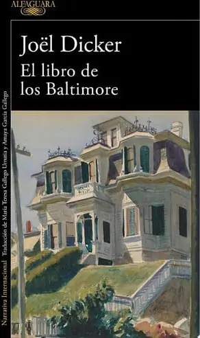 Portada de El Libro de los Baltimore de Joël Dicker