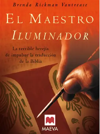 Portada de El maestro iluminador de Brenda Rickman Vantrease