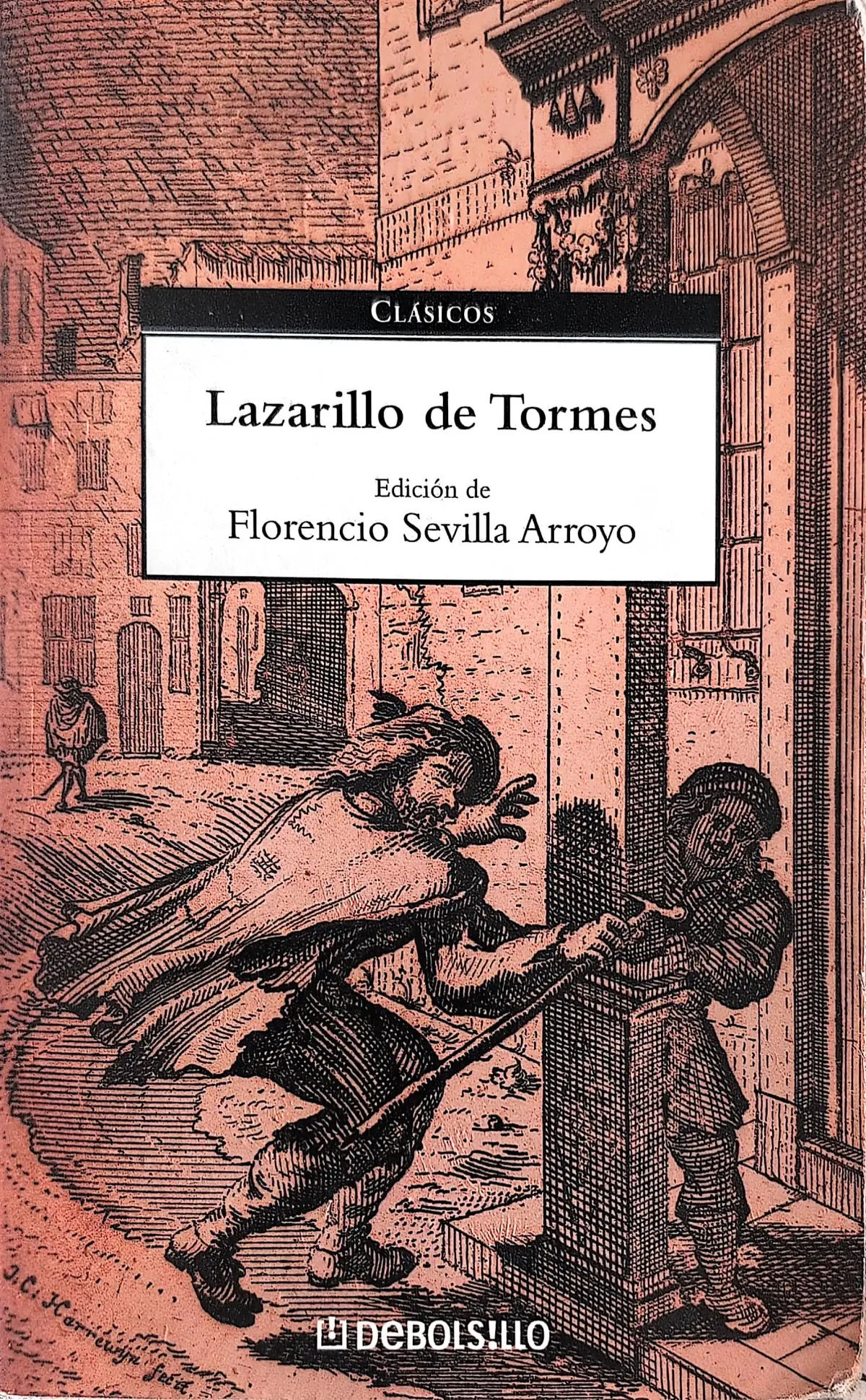 Portada de Lazarillo de Tormes de Anónimo