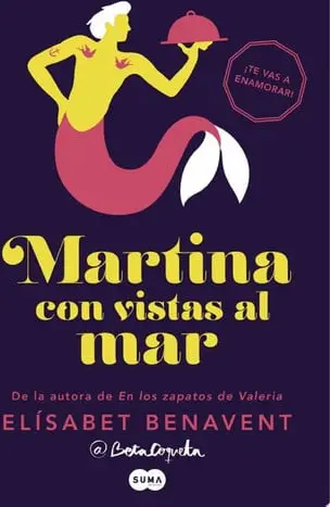 Portada de Martina con vistas al mar de Elísabet Benavent