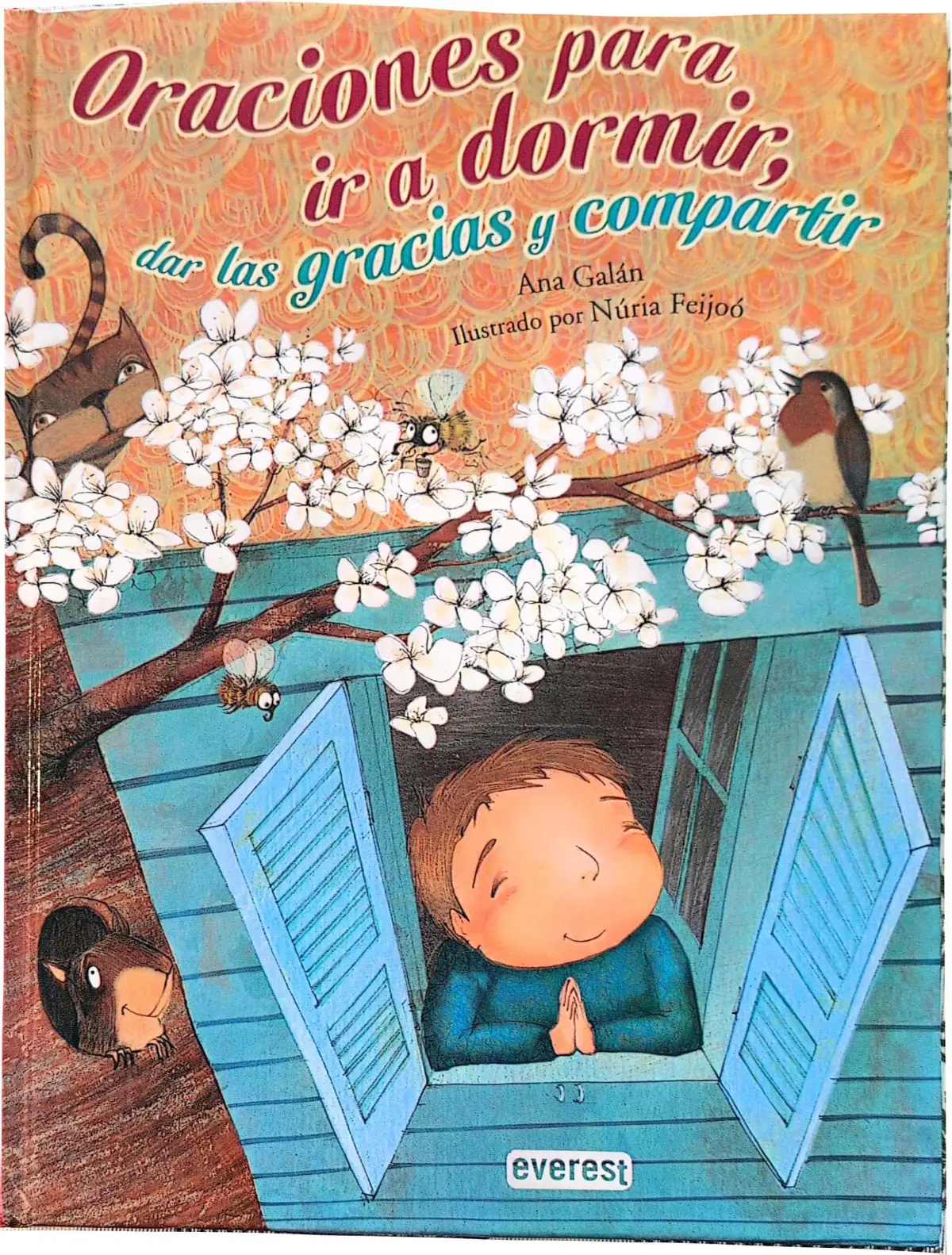 Oraciones para ir a dormir, dar las gracias y compartir