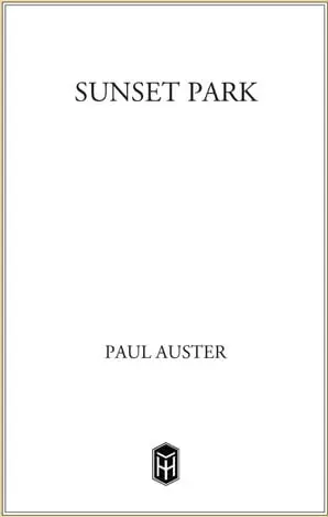 Portada de Sunset Park de Paul Auster